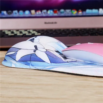 FFFAS 3D Sân Sexy Mouse Pad Silicon Încheietura Restul de Desene animate Anime Drăguț Re:Zero Rem Mousepad mână Mouse-ul muismat țapiș de souris