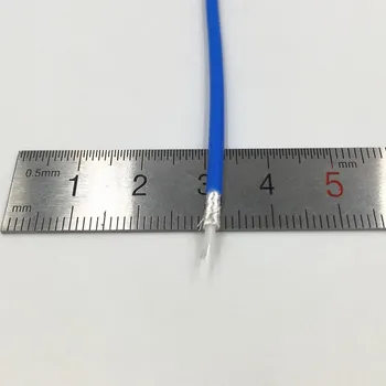 10buc Unghi SMA Male Mufa BNC Male Plug RF Coaxial RG316 Albastru Cablu Spiralat de Sertizare Conector 10 CM, 15CM, 20CM, 30CM, 50CM 1M 2M 3M