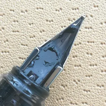 4buc Mediu Argint Penițe Pentru LAMY Safari/Wing Sung 3008/Erou 359 Fountain Pen Stilou cu Cerneală de Papetărie de Birou de Scriere Cadou