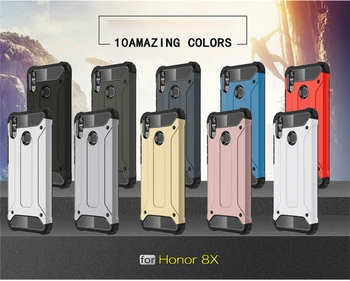 Șoc Dovada Armura Caz pentru Onoare 8X Frame Cover pentru Huawei Honor 8X Max Anti-Șoc Impact Caz pentru Huawei Honor 8X 8X Max Funda