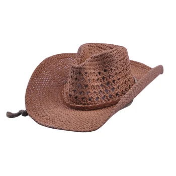 Manual de Pălării de Paie pentru Bărbați Vară, pălării de soare de Înaltă Calitate Cowboy Capac pentru Femei Beach Soare UV, Capace de Călătorie Pălării CowboyYY60268