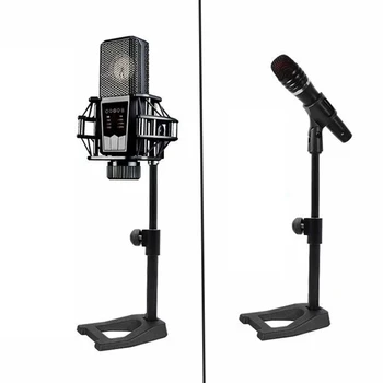 RIDICA-Reglabil Microfon Desktop Stand Universal de Masă Mic Standuri pentru Grele Microfon