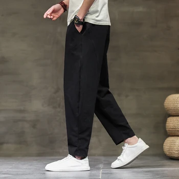Barbati Pantaloni Harem 2021 Noua Moda Coreeană Stil Hip-Hop Streetwear Mens Jogger Pantaloni Casual Pantaloni Sex Masculin Dropshipping