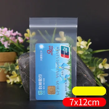 0,30 mm fermoar resigilează Transparent de plastic sigilate pe sac de nuci de ambalare produse alimentare de ceai de stocare medicina piese de probă Gustare de Copt bomboane
