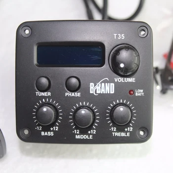 Chitara acustica de Preluare Sisteme Kit Generale B Trupa T35 3-Band Eq cu Tuner