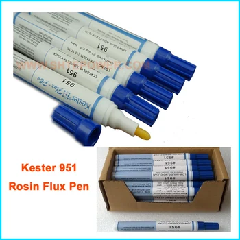 De lipit pe bază de Colofoniu Flux Pen Low-Solide Non-curat Pentru panou cu celule Solare DIY 10buc/20 buc opțiuni lipire putere Kester 951