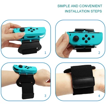 Benzile de încheietura mâinii pentru Nintendo Comutator Controler de Joc just Dance Telescopic Reglabil Curea Elastica pentru NS Bucurie-Cons Accesorii de Joc