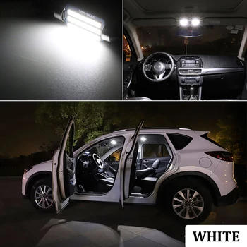 BMTxms Canbus LED-uri Auto de Interior Lumina de Înmatriculare Kit de Lumina Pentru Fiat 500L 2012 - 2018 Auto Accessrios Iluminat Bec Nici o Eroare