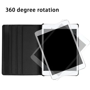 360 de Rotație Caz pentru Samsung Galaxy Tab 10.1 2019 T510 T515/Galaxy Tab S6 Lite P610 Tableta Rezistent la zgarieturi Capac Caz