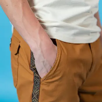 SIMWOOD de vară 2020 nouă bărbați de pantaloni scurți de moda partea embroideried conducte casual genunchi lungime scurte plus dimensiune îmbrăcăminte de brand SJ170151