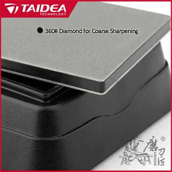 Taidea Ce / Ue Ceramice Cutite de Bucatarie Diamond Dublu se Confruntă Cuțit pentru Piatra de Ascutit TG0831 h2
