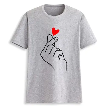 New Sosire din Bumbac cu mânecă Scurtă T-shirt Fata de Inima Drăguț Model Guler Rotund Vara Tricouri Bumbac Moale Tricouri
