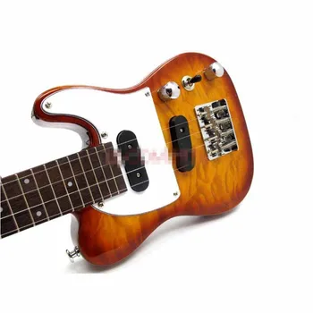 Mai Mult De Culoare Tele Tenor Electric Ukulele 26 Inch Solid Mini Chitara Hawaiian 4 Siruri De Caractere De Oțel Ukelele Guitarra Chitarist