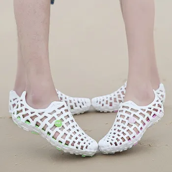Vara Usoare Sandale De Plaja Respirabil Bărbați Saboți Grădină Pantofi Eva Injecție În Aer Liber Ploaie Sandale Pantofi De Apă