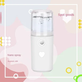 Compact Nou Rehydrator Portabil Usb Nano-spray Abur Față Dispozitiv de Spargere de Mână Rehydrator Frumusete de Rehidratare Umidificator