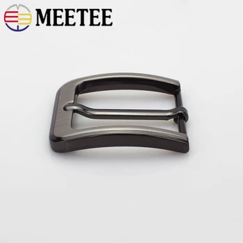2/10buc Meetee 40mm Bărbați Catarame de Metal Cataramă de Pin pentru 37-38mm Blugi din Piele de Înlocuire Îmbrăcăminte Accesorii pentru Decor