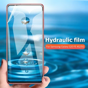 5Pcs Hidrogel Film Pentru Samsung Galaxy S21 Ultra S20 FE Plus S21Ultra Moale Ecran Protector Pentru Samsung S21 5g Film Protector