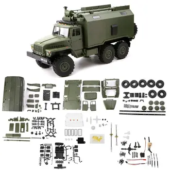 WPL B36 1:16 RC Masina 2.4 G 6WD Camion Militar Rock Crawler Comanda Vehicul de Comunicare Kit DIY Jucării Pentru Băieți