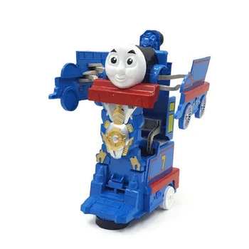 LEGAO THOMAS Masina Electrica de deformare jucarii robot foc sunet de muzică pentru copii cadou lumină jucărie Puzzle tren