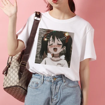 Japoneze 2020 Vara Noi De Top De Sex Feminin De Moda T-Shirt Tricou Casual Harajuku Maneci Scurte Haine Desene Animate Topuri Drăguț Femei Tricou