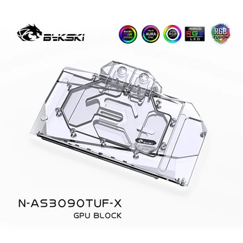Bykski GPU Apă, Bloc Pentru ASUS TUF RTX 3090 24G de JOCURI de noroc,3080 10G, Plin de Acoperire Watercooler ,N-AS3090TUF-X