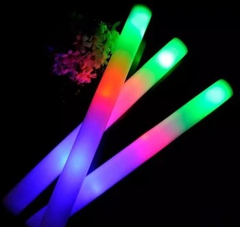 LED-uri Strălucire Spuma Stick Colorat Intermitent Bastoane Multi Culoare Lumina-Up Bastoane Festivalul de Decor Petrecere Concert Prop Transport Gratuit