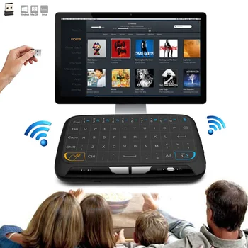 M-H18 Buzunar 2.4 GHz Wireless Touchpad Tastatura Cu Mouse-ul Complet Pentru Android TV Box Kodi HTPC IPTV PC PS3 Xbox 360 ND998