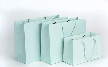 10 buc new sosire Kraft cumparaturi pungi de hârtie Personalizate Cadou de Ambalare Zece dimensiuni Personalizate Disponibile