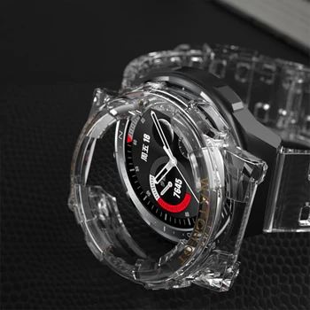 Caz TPU Pentru HUAWEI Watch GT 2 46 mm Curea Ecran Protector de Acoperire Bara de protectie Pentru HUAWEI Watch GT 2e Înlocuire curea Accesorii