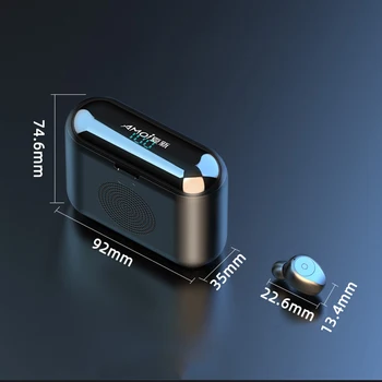 Noi Amio F9 Mini Difuzor Bluetooth Portabil Difuzor fără Fir Sistem de Sunet Cu cască Bluetooth și 2000mAh putere mobil