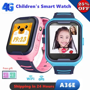 4G Copii Ceas Inteligent pentru Copii GPS de Localizare Telefon Apel Video Ceasuri Smartwatch rezistent la apa Copilului Ceas Copilul Anti-a Pierdut Bratara