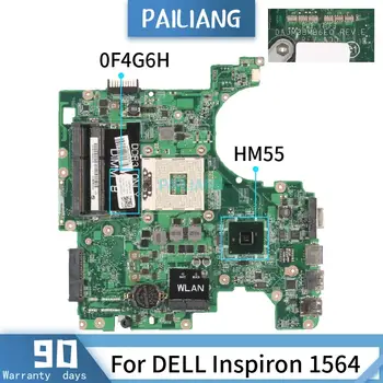 0F4G6H Pentru DELL Inspiron 1564 NC-0F4G6H DAUM3BMB6E0 HM55 Placa de baza Laptop placa de baza DDR3 testat OK