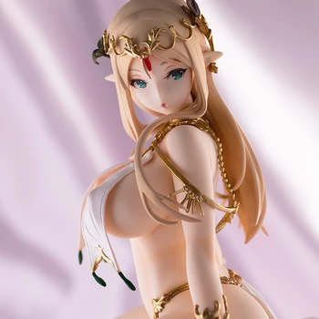 Anime Lily Rerium Figura de Acțiune Fata Sexy Elf Crin 1/7 Poziția în Genunchi 13cm PVC Modelul de Colectare Păpuși Jucarii pentru copii Cadouri