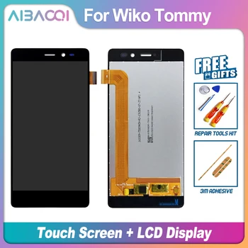 AiBaoQi Nou Original 5.0 inch Ecran Tactil + 1280x720 Ecran LCD Înlocuirea Ansamblului Pentru Wiko Tommy model de Telefon