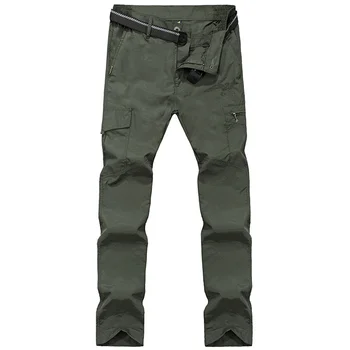 Oamenii iute Uscat Tactice Pantaloni Casual de Vara Armatei Stil Militar Pantaloni Barbati Pantaloni Impermeabil Pantaloni sex Masculin Jos X229G