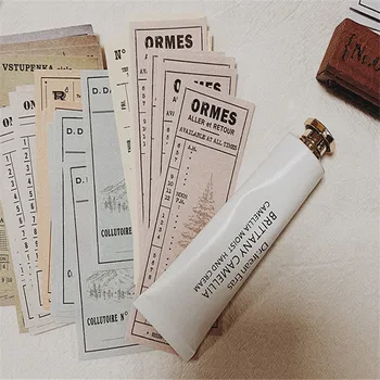 200 BUC Vintage Colectie De Bilete de Material de Hârtie de zi cu Zi Etichetă DIY Scrapbooking Notă de Lipicios Autocolante Papetărie Planificator