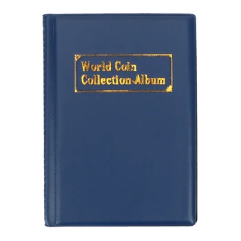 NICEYARD Multi-kinetic Colecție de Monede Colecționari de Monede Album Pentru Colector PVC Monede de Colectare de Carte Decor Acasă Ambarcațiuni Cadou