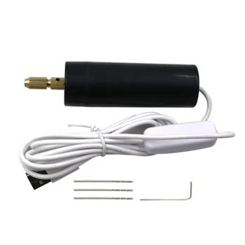 7W Mini Portabil Micro USB Polizor Electric de Lemn Plastic Metal Burghiu de Mână Set de scule Oțel Inoxidabil Aliaj X70210 Accesorii