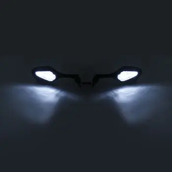 Motocicleta Oglinzi + LED Lumina de Semnalizare Pentru Honda cbr 1000 rr CBR 1000 RR 2008-2012 2011 2010 2009