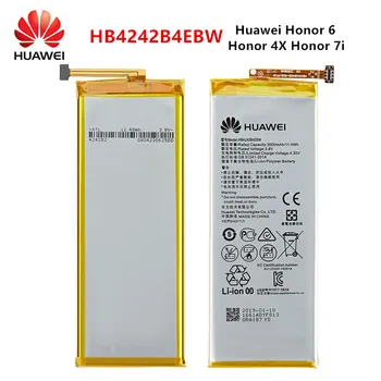 Hua Wei Orginal HB4242B4EBW Baterie de 3000mAh Pentru Huawei Honor 6 / Honor 4X / Honor 7i / a Împușcat X H60-L01/L02 /L11/L04