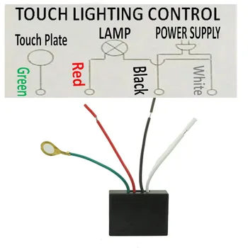 Touch Control Iluminare MT-1001 120 V 150W 60Hz Dimmer cu Halogen Tungsten Lumina LED-uri