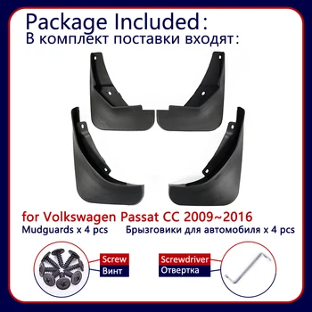 Pentru Volkswagen VW Passat CC 2009~2016 Mașină de Noroi-Față Apărătoare de noroi din Spate apărătoare de noroi Aripa apărătoare de noroi 2011 2012 2013