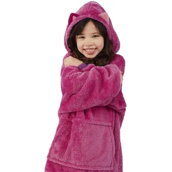 2020 Brand pentru Copii Pătură Hanorace Pulover Acasă Copii de Toamna si Iarna Fleece Hanorac animal de Companie în Formă de ușor de Purtat Cald Haine Groase