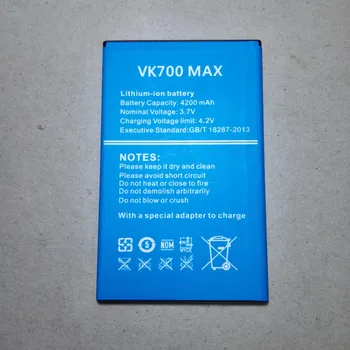 MATCHEASY baterie de telefon Mobil VK VK700 MAX battery0mAh Mare capacitiv Mult timp de așteptare Original baterie VK bateria telefonului