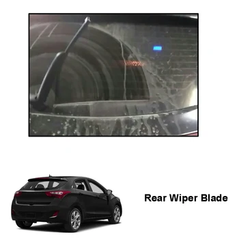 Erick e Stergator Spate cu lamela si Arm Set Kit Pentru Hyundai i30 MK2 2012 - 2017 Parbriz Parbriz Geam Spate