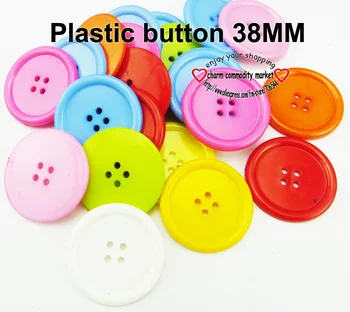 100BUC 38MM culori Vopsite din Plastic Pulover brand butoane haina cizme de cusut haine de brand accesoriu butonul P-242