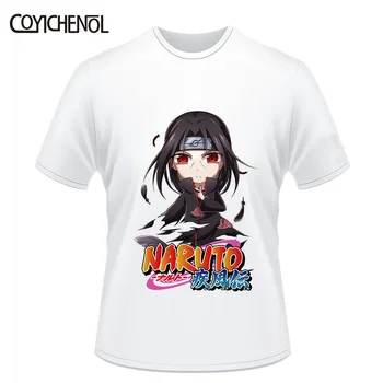 Naruto t-shirt de mari dimensiuni, O-neck personaliza sus modal desene animate personaliza maneca scurta femei supradimensionat moda cuplu COYICHENOL