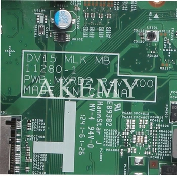 Pentru DELL 3520 DV15 MLK MB 11280-1 PWB:MXRD2 REV:A00 laptop placa de baza Pentru DELL INSPIRON 3520 HM75 Test