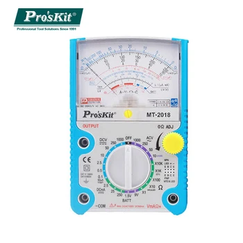 ProsKit MT-2018 Funcție de Protecție Analog Pointer Multimetru de Siguranță Standard Profesional