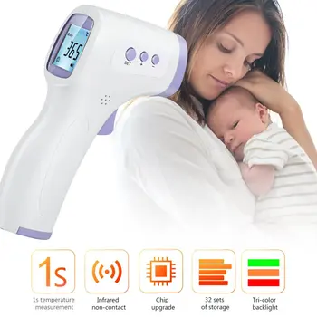Digital Baby Termometru cu infrarosu corp termometru pentru copii adulți termometru frunte UX-O-01